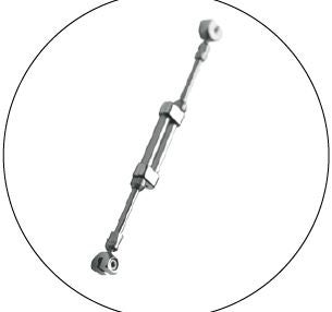 Produktbild - VF000142527 - Postnormal korrigerande apparatur titan med dubbellås standard