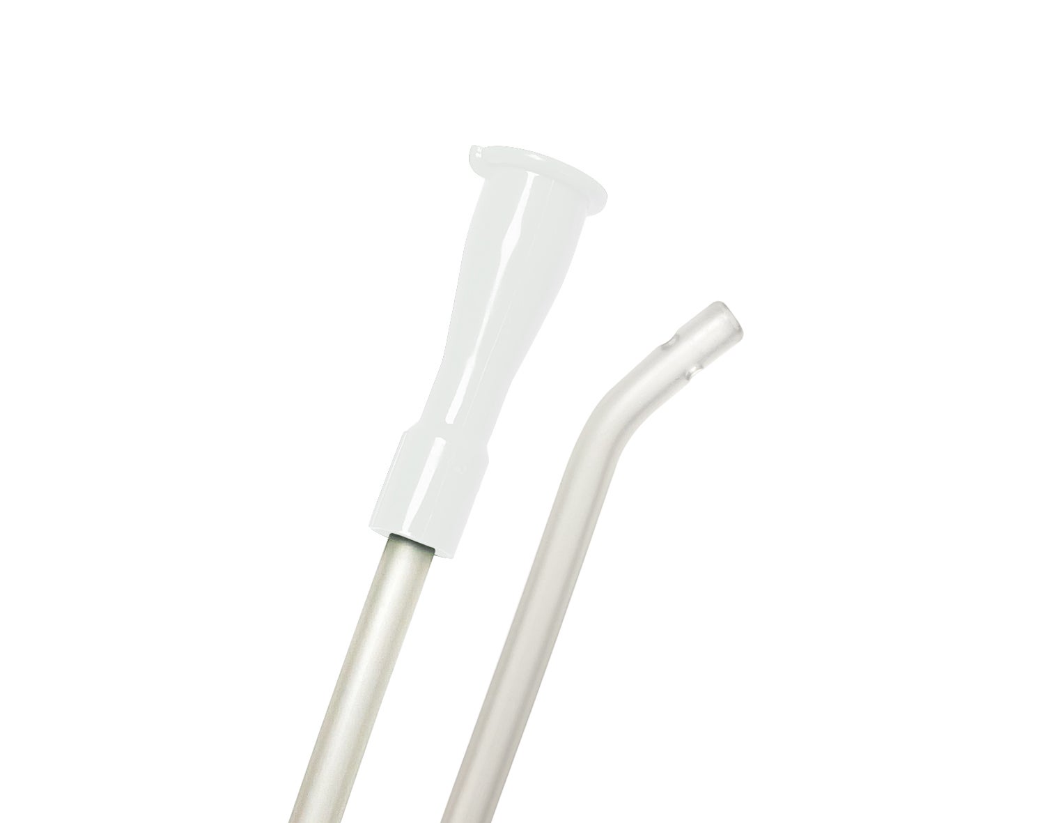 Produktbild 2 - 70572 - Sugkateter böjd Mülly Coudé med ändhål och sidohål vit Ch 12 53cm