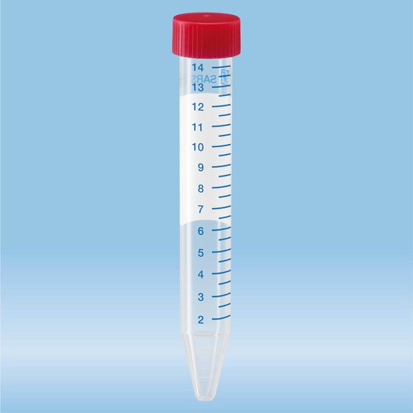 Produktbild - 55755 - Plaströr koniskt med skruvlock och skrivfält grön PP 17x120mm