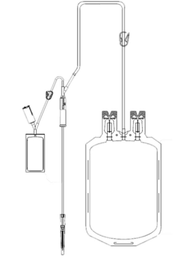 Produktbild - 53566 - Tappningspåse utan antikoagulans PL146