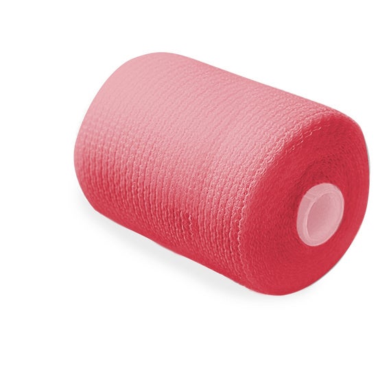 Produktbild - VF000116316 - Syntetiskt mjukt gips polyester rosa 10cmx3,6m
