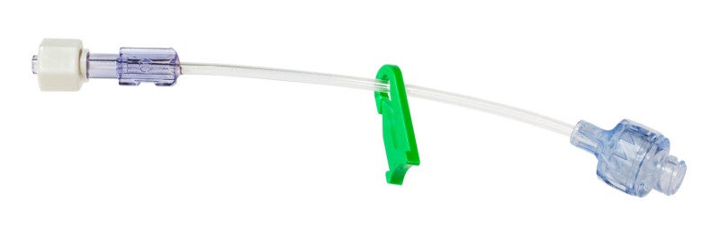 Produktbild - VF000166338 - Injektions- och infusionsmembran 2-vägs luer/luer-lock med neutralt avslut och mikroslang 19cm