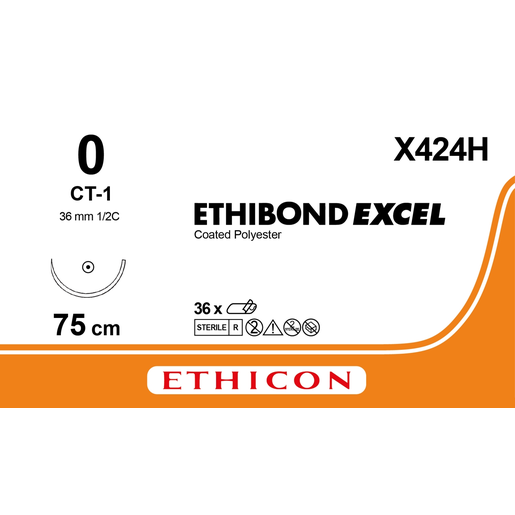 Produktbild - VF000148373 - ETHIBOND 0 CT-1 75CM GREEN