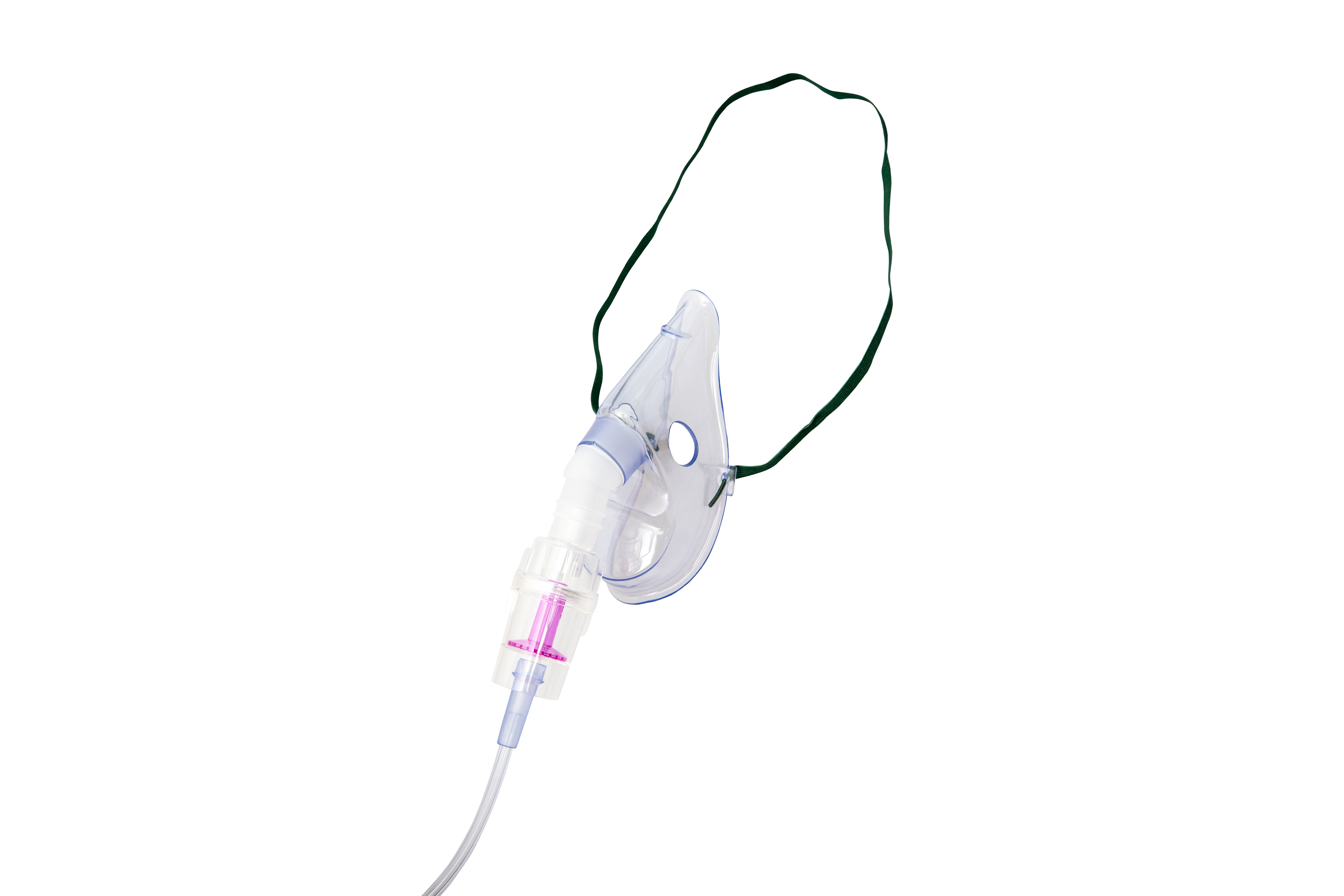 Produktbild - VF7002351 - Nebuliseringsset vridbar med kammare vuxen mask och slang 2,1m