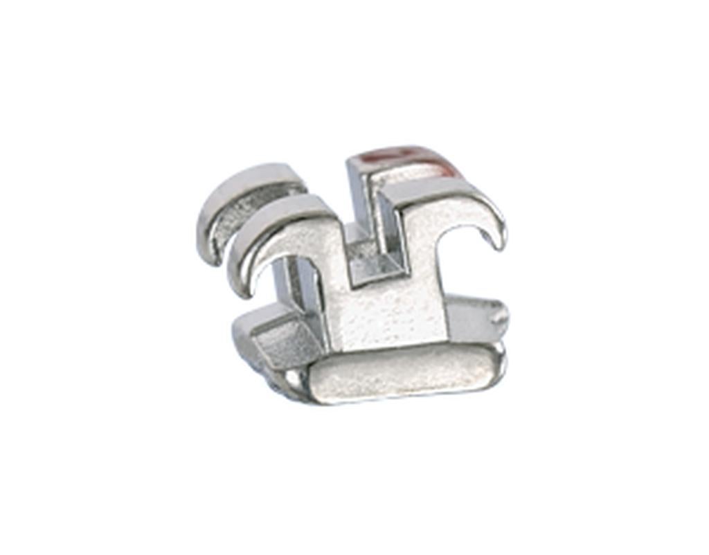 Produktbild - VF000139191 - Bracket nickelfri metall MBT för underkäke tand 1 och 2 5,0 0.022"