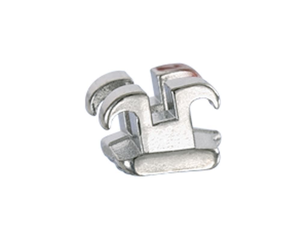 Produktbild - VF000139191 - Bracket nickelfri metall MBT för underkäke tand 1 och 2 5,0 0.022"