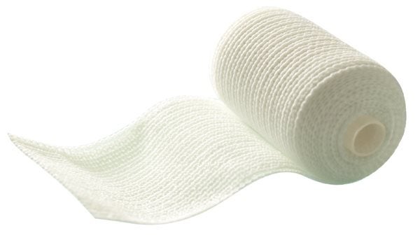 Produktbild - 56425 - Syntetiskt hårt gips polyester vit 7,5cmx3,6m