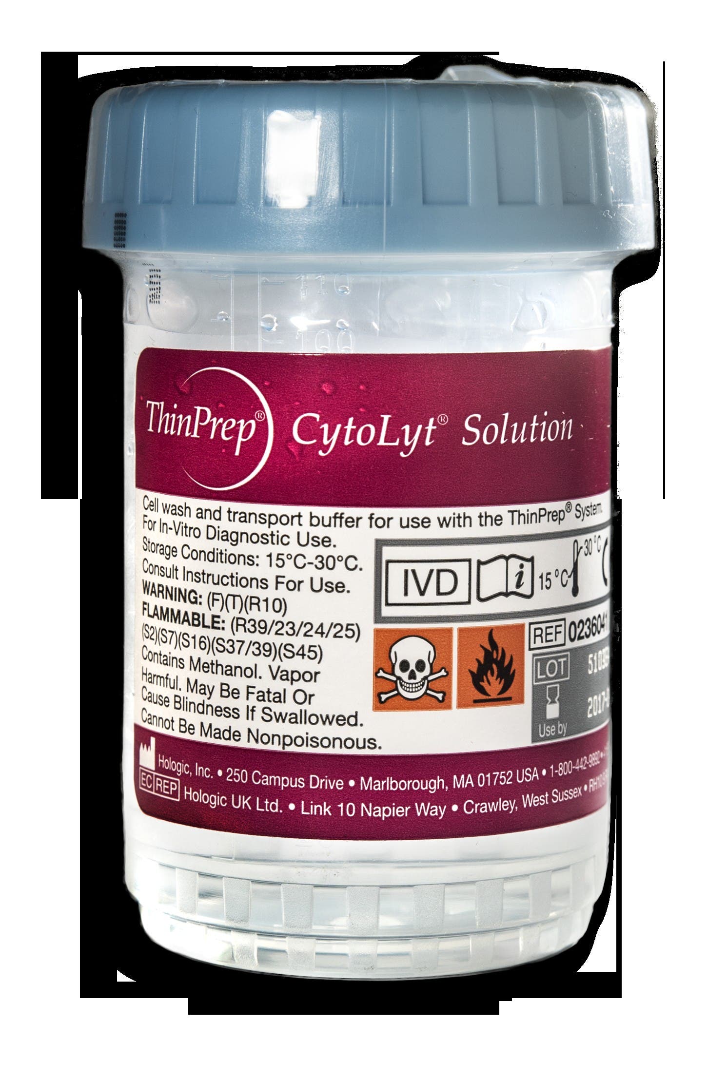 Produktbild - VF000193326 - Provburk 120ml förfylld med 30ml konserveringslösning för cytologi