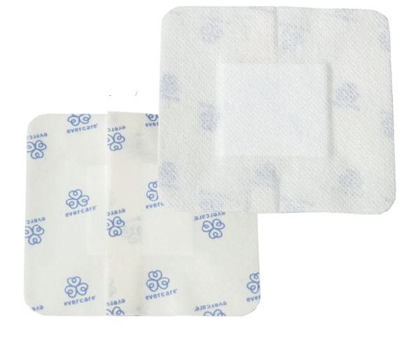 Produktbild - 57096 - Förband nonwoven med sårdyna och häftkant 10x20cm