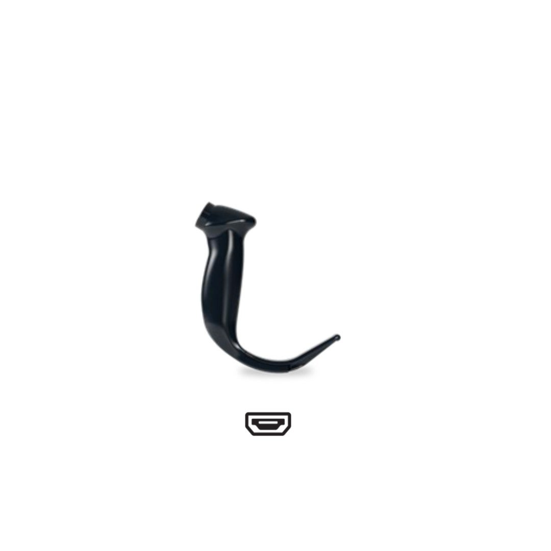 Produktbild - VF000185191 - Laryngoskopblad lågprofil nr 3 till videolaryngoskop Glidescope Spectrum engångsbruk 10-pack