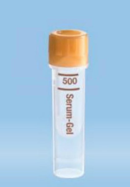 Produktbild - 61115 - Provrör för kapillärprov med gel för serum 500µl