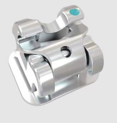 Produktbild - VF000140260 - Bracket självligerande ROTH rostfritt stål för underkäke höger tand 4 0.022" med krok