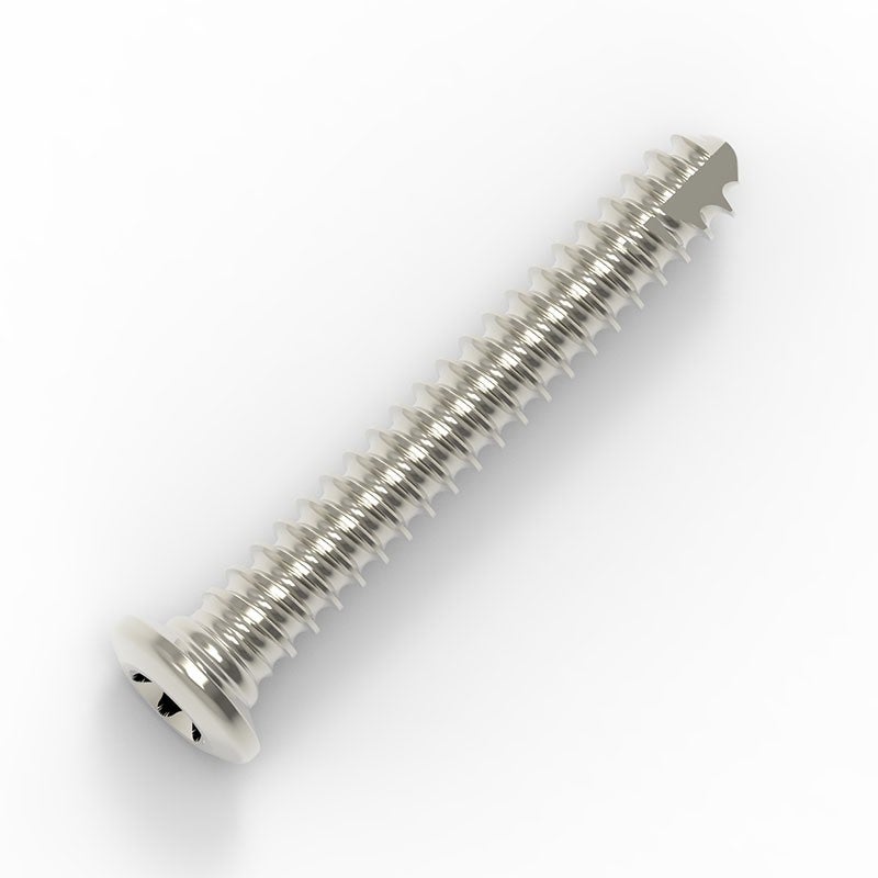 Produktbild - VF000009957 - Kortikalisskruv hexalobe låg profil 4,3mm 24mm