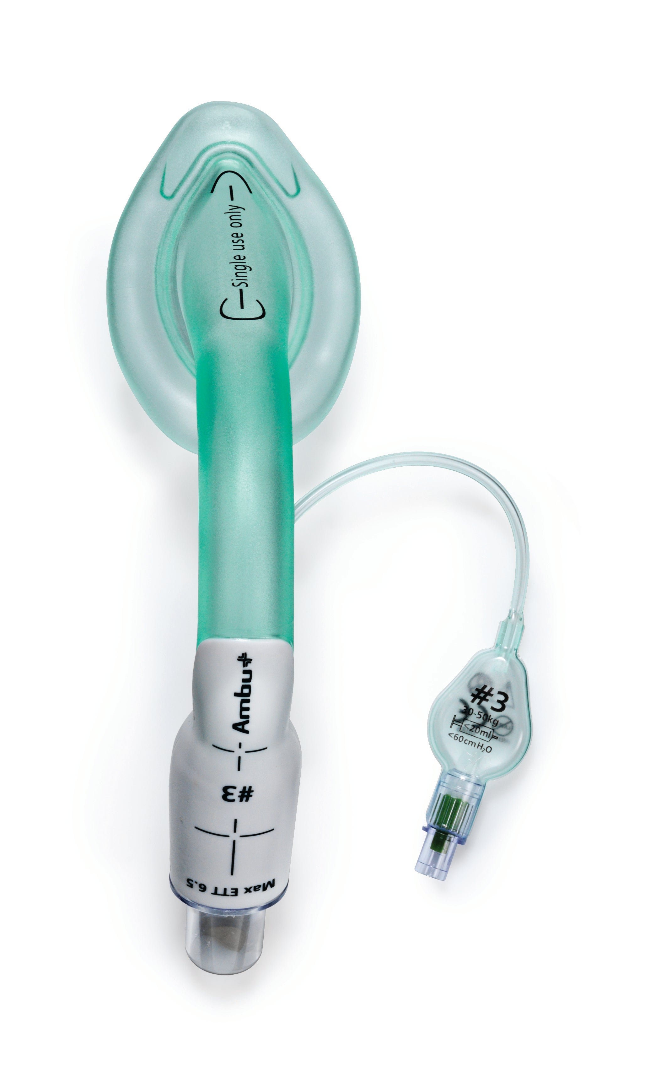 Produktbild - VF000185226 - Larynxmask med kuff böjd och bitblock nr 3