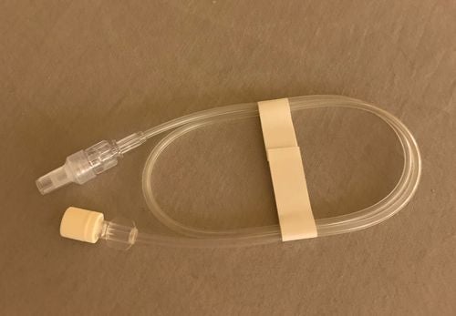 Produktbild - VF000146706 - Tryckmätningsslang förlängning tryckresistent transparent hane/hona 50cm