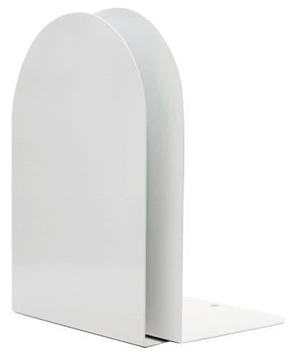 Produktbild - 55969 - Bokstöd vinkel plåt vit höjd 20cm 2-pack