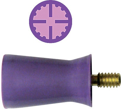 Produktbild - VF000146614 - Gummipolerare web rib 4 lila