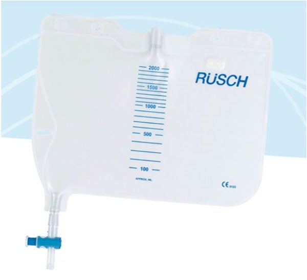 Produktbild - 63561 - Urimeter för timdiures slutet system med tömbar påse 2000ml och slang 150cm