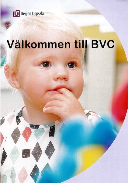 Produktbild - 65611 - Broschyr Välkommen till BVC 18 månader Region Uppsala
