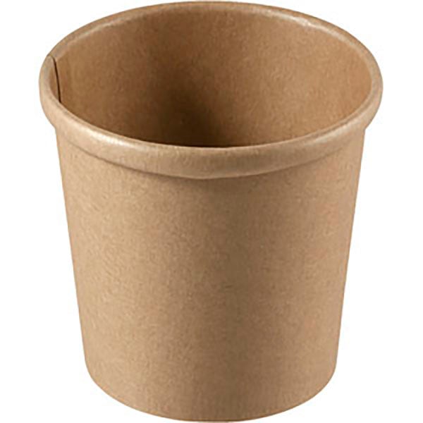 Produktbild - 64223 - Soppskål kartong/PE brun 473ml 96/76x95mm