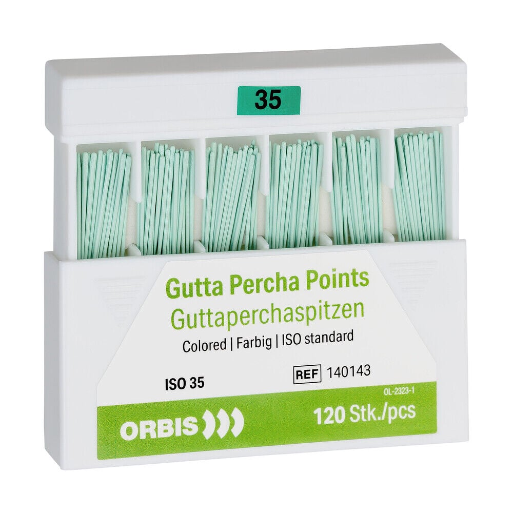Produktbild - VF000185009 - Guttaperkaspets centralpoint nr 35 120-pack