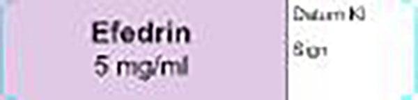 Produktbild - 62584 - Etikett Efedrin 5mg/ml färgkodad 12x50mm 500st/rulle