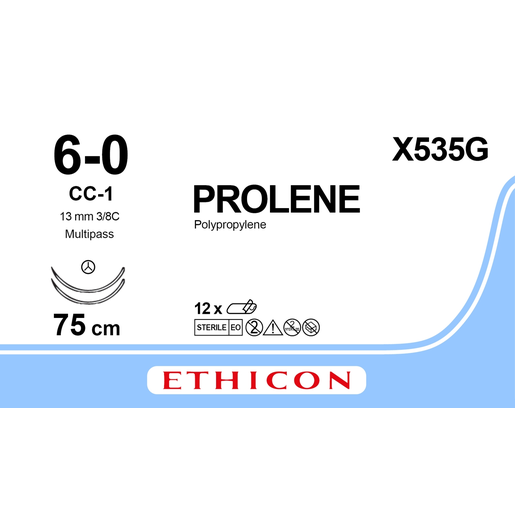 Produktbild - VF000149283 - PROLENE 6-0 2XCC-1 2X75CM