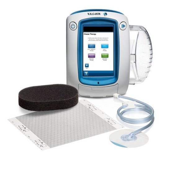 Produktbild - VF000166289 - Förbandsset för undertrycksbehandling bukförband polyuretan med dermatac till V.A.C strl L 5-pack