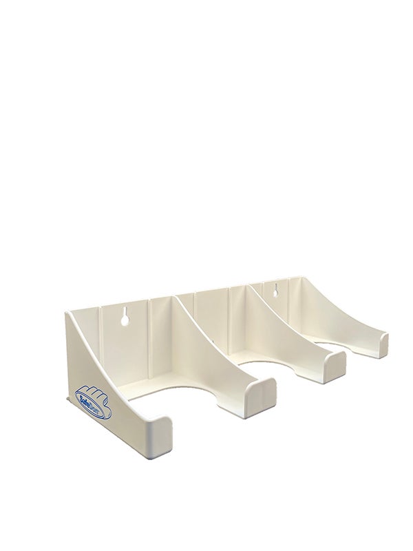 Produktbild - 64157 - Hållare till handskar vit 3-pack