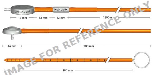 Produktbild - VF7005002 - Progav 2.0 Shunt System Xabo Sa 30With Pediatric Sprung Reservoir