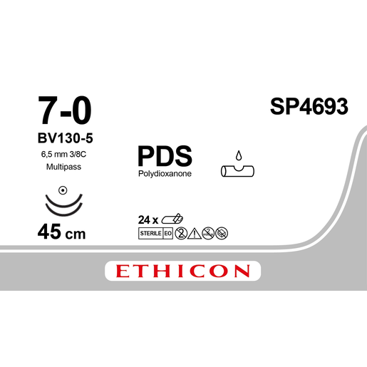 Produktbild - VF000149647 - PDS 7-0 2XBV130-5 MP 45CM VIO