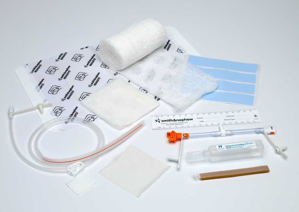 Produktbild - VF000176752 - Dränageset flergångs med bukförband 10mm