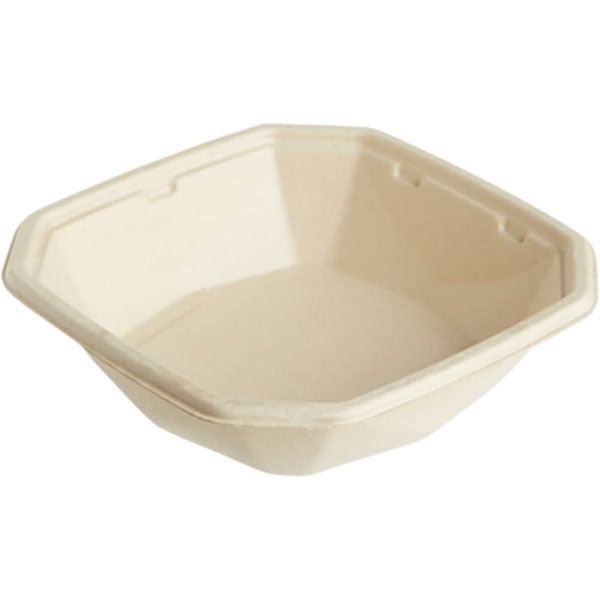 Produktbild - 64424 - Form kvadrat bagasse 400ml 152x152x38mm