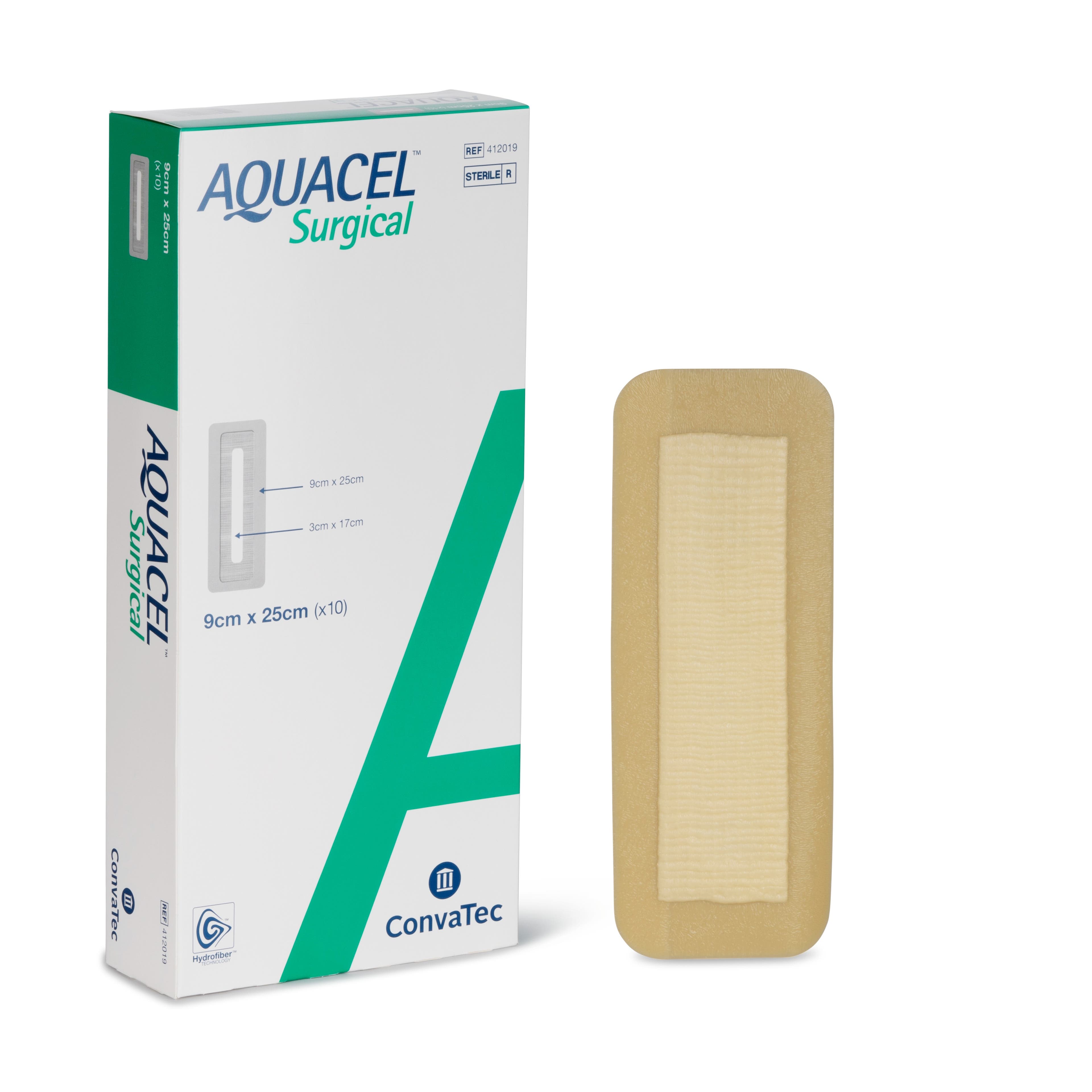 Produktbild - 47147 - Hydrokolloid fiberförband gelbildande 9x25cm
