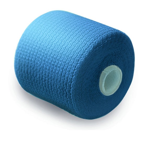 Produktbild - VF000116319 - Syntetiskt mjukt gips polyester blå 2,5cmx1,8m