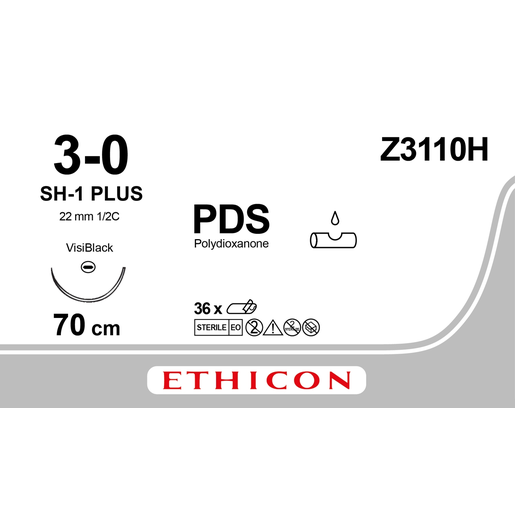 Produktbild - VF000149564 - PDS II 3-0 SH-1 VB 70CM