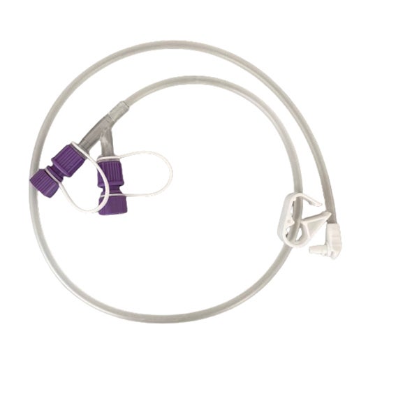 Produktbild - 63084 - Nutritionslang med läkemedelsport och vinklad koppling 60cm