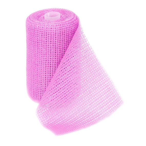 Produktbild - VF000116274 - Syntetiskt hårt gips glasfiber rosa 5cmx3,6m