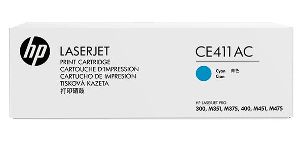 Produktbild - 64535 - Toner till HP 305A skrivare 2600 sidor M351 M375 M451 M475 cyan