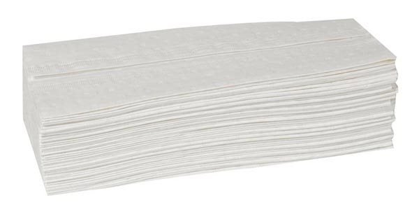 Produktbild - 43883 - Tvättlapp 6-lager tissue 19x25cm