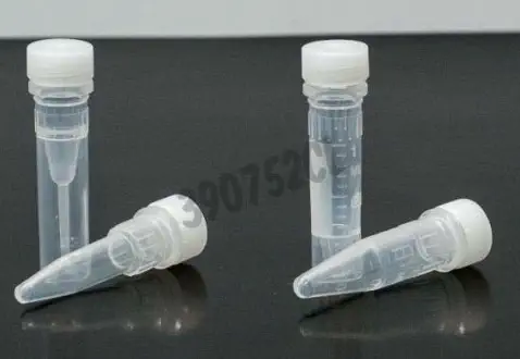 Produktbild - VF7003080 - Skruvlock plast med gummipackning till kryorör grön 500-pack