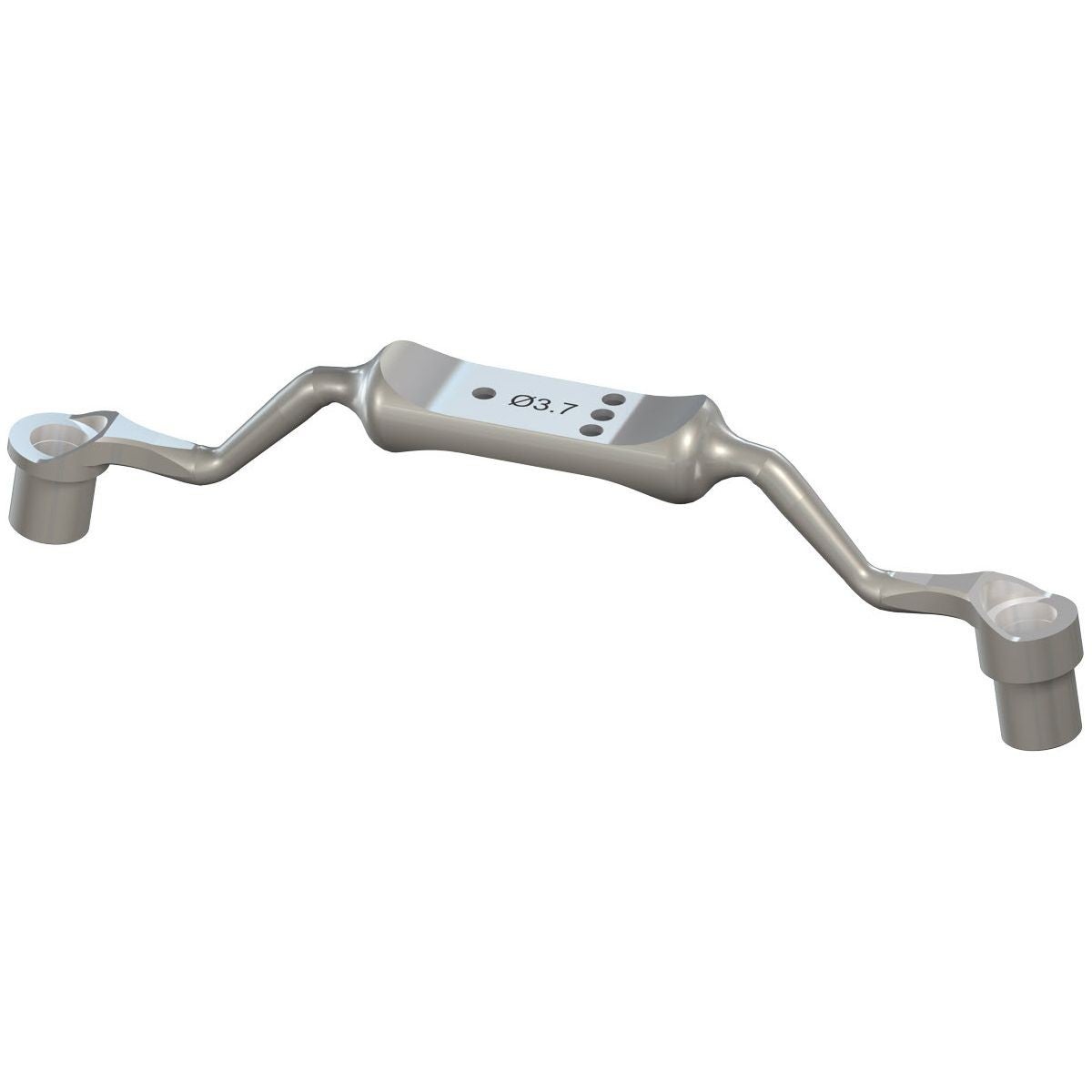 Produktbild - VF000179673 - Borrhandtag rostfritt stål med 1mm/3mm stopp 3,7