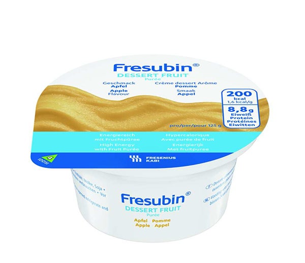 Produktbild - 57700 - Fresubin Dessert kosttillägg energirik kräm äpple 160kcal/100g 125g