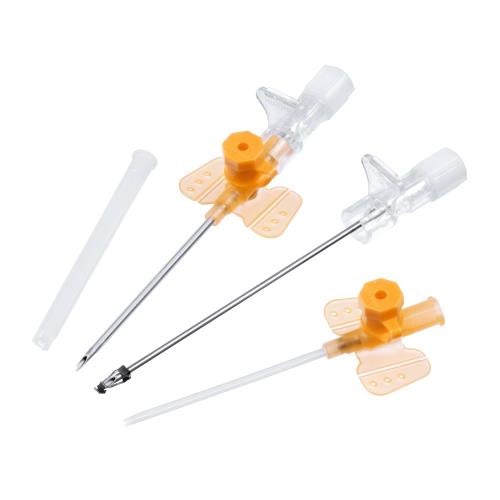 Produktbild - VF000183947 - Infusionskanyl med injektionsport och stickskydd orange 14G 2,2x50mm