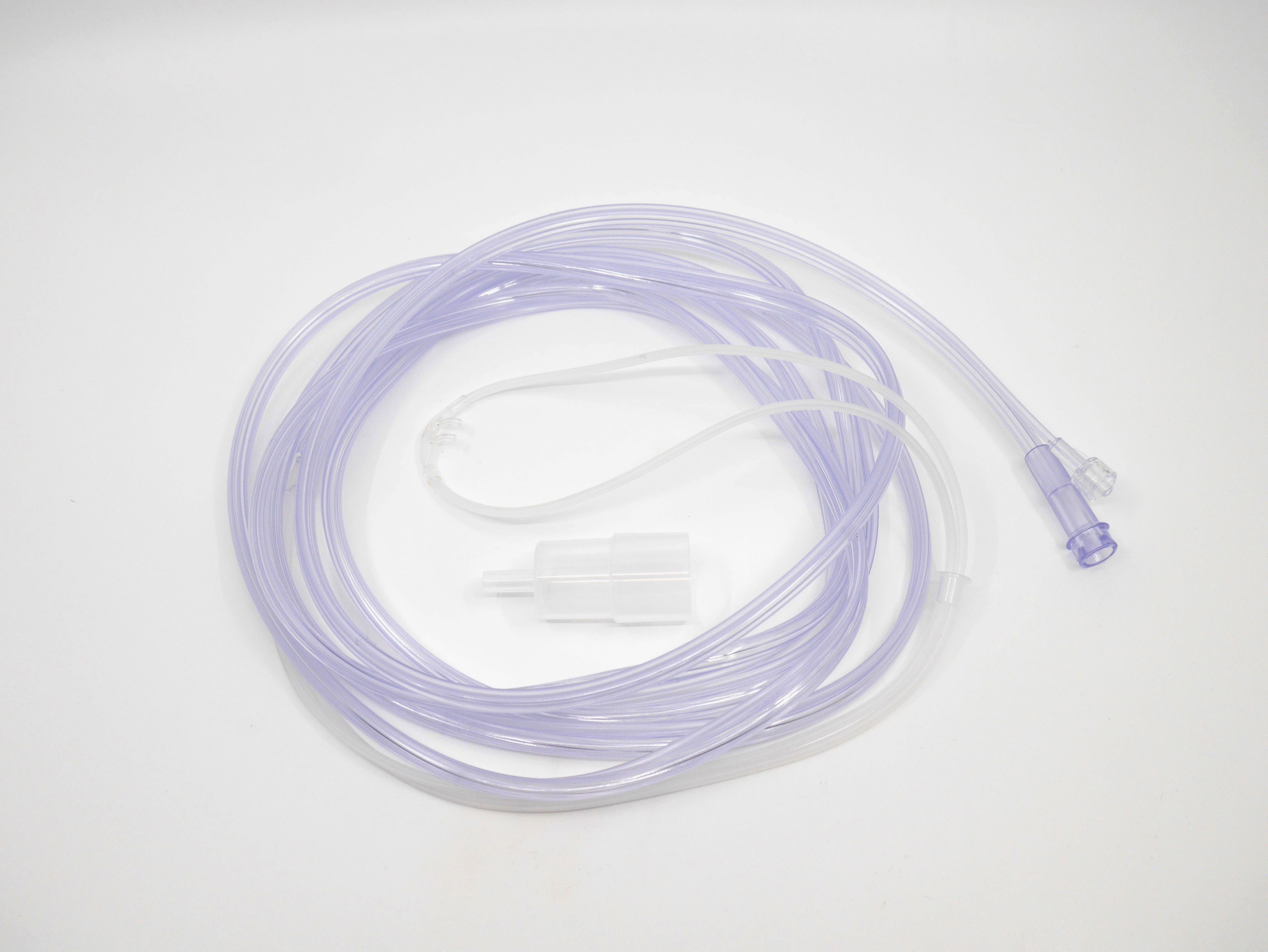 Produktbild - VF7000031 - Syrgasgrimma nasal för CO2-mätning mjuk med vägg luer hane spädbarn, 3m