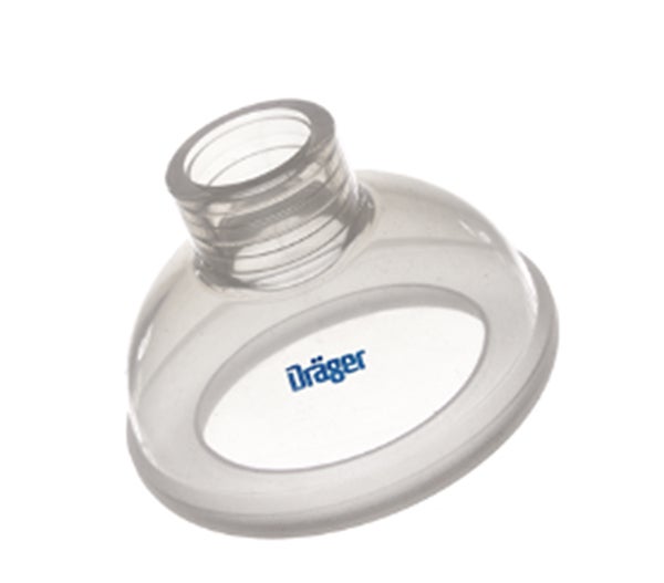 Produktbild - 61755 - Narkosmask rund helgjuten silikon flergångs autoklaverbar barn