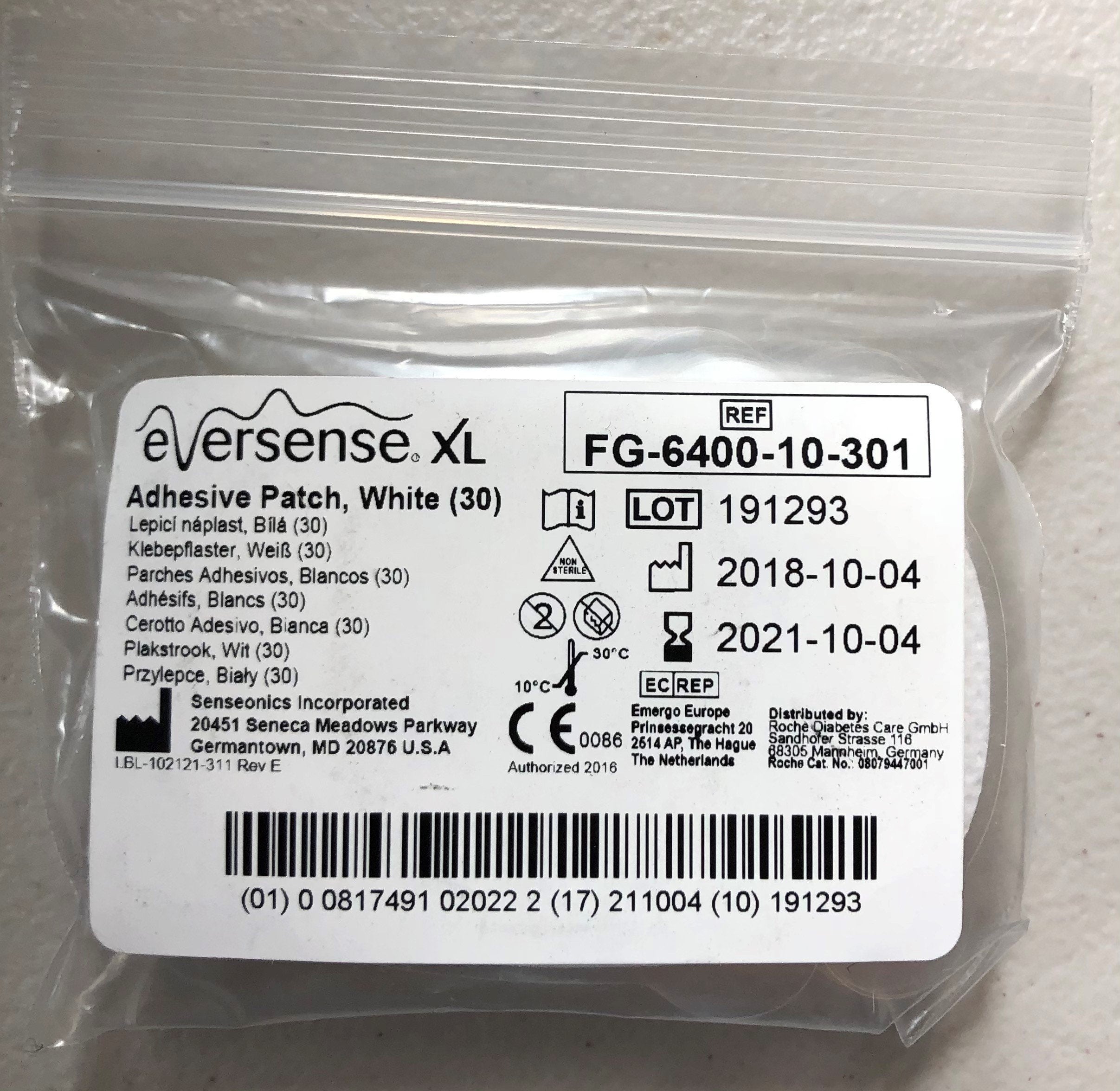 Produktbild - VF000183454 - Dubbelhäftande plåster vit 30-pack