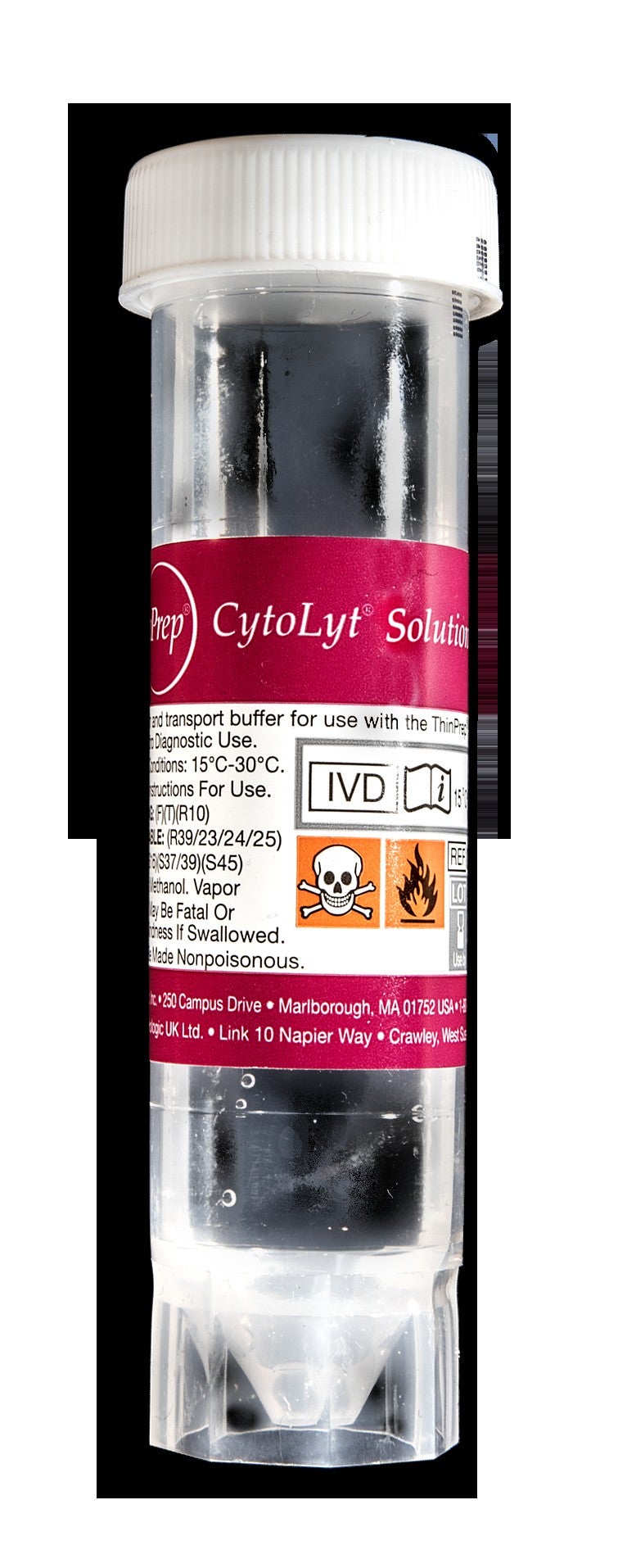 Produktbild - VF000193327 - Centrifugrör 50ml förfyllda med 30ml CytoLyt