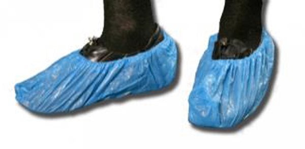 Produktbild - 56609 - Skoöverdrag CPE blå strl L 150x450x0,035mm