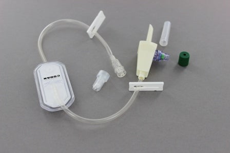 Produktbild - VF000183973 - Take-adapter med 0,2µm filter och slang för blodtransfusion 40